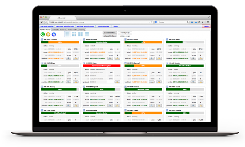 apsware advisor for Automic - Self-Service Automation Monitoring and Reporting